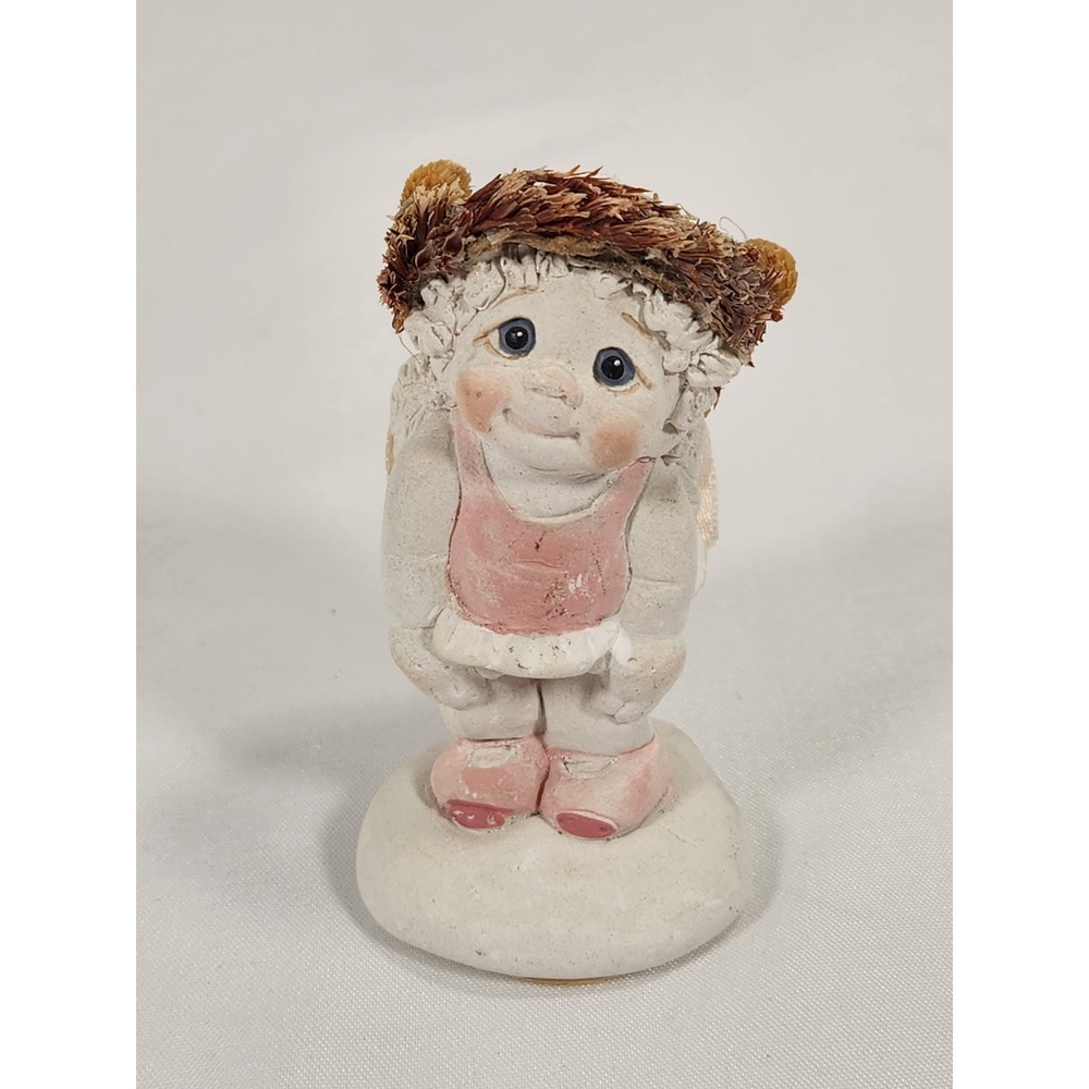 Dreamsicles 1994 "Happy Feet" Ballerina Cherub‎ Angel Figurine Signed